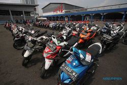 Ratusan Motor Pemudik Dikirim Kembali ke Jakarta dari Terminal Solo