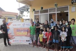 Sambut HUT ke-25, Solopos Salurkan Bantuan ke PSAA Hosana Karanganyar