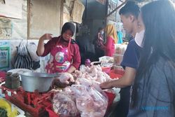Harga Daging Ayam Potong di Karanganyar Masih Tinggi