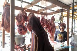 PMK & Penutupan Pasar Hewan Tak Pengaruhi Harga Daging Sapi Sukoharjo