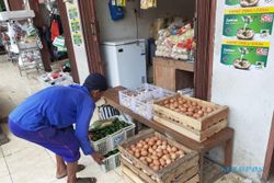 Banyak Hajatan, Harga Telur Ayam di Sukoharjo Tembus Rp27.500 Per Kg