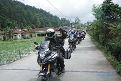 Digelar di Tawangmangu, Deklarasi CB150X Chapter Jawa Tengah Meriah