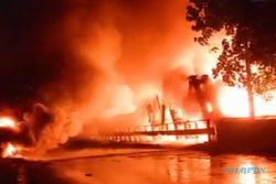 Hangus Terbakar, Jembatan Juwana Pati Segera Dibongkar