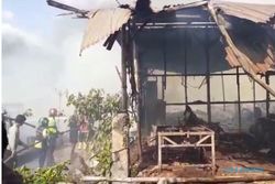 Pasar Mebel Gilingan Solo Terbakar Lagi, Pedagang Trauma