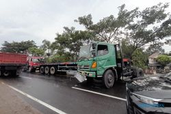 Breaking News! Jalan Solo-Semarang di Boyolali Macet, Ada Kecelakaan