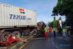Bluar! Dikira Truk BBM Terbakar di Jl. Solo-Semarang Boyolali, Ternyata