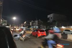 H+1 Lebaran, Arus Kendaraan Keluar Sukoharjo Via Bulakrejo Mulai Naik