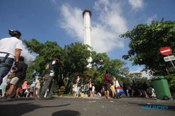 Bikin Heboh Saat CFD, Berapa Tinggi Menara Masjid Sriwedari Solo?