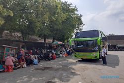 Keberangkatan Bus dari Terminal Sukoharjo ke Jakarta Molor 5 Jam Lebih