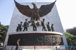 Jokowi Inspektur Upacara Peringatan Hari Kesaktian Pancasila di Lubang Buaya