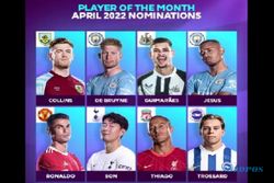 Liga Inggris Umumkan Nominasi Pemain Terbaik April 2022, Cek Daftarnya