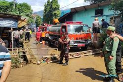 Tim SAR Lanjutkan Pencarian Satu Korban Longsor di Cijeruk Bogor