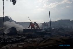 Kronologi Kebakaran di Pasar Mebel Solo, Diduga Api dari Serbuk Kayu