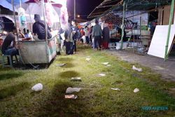 Walah! Baru 3 Hari, Sampah Berserakan Di Area Pasar Rakyat Alkid Solo