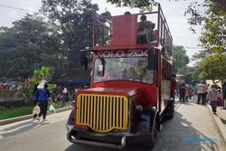 Murah! Keliling Bonbin Jurug Solo Naik Sepur Tingkat Cuma Bayar Rp5.000