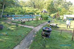 Lahan Tandus di Sukoharjo Disulap Jadi Taman Rekreasi, Bisa Tubing Lur