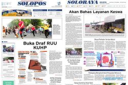 Solopos Hari Ini: Buka Draf RUU KUHP