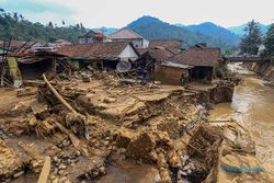 Banjir Bandang Terjang Leuwiliang Bogor, Begini Kondisi Rumah Warga