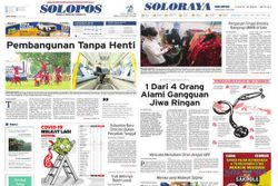 Solopos Hari Ini: Pembangunan Tanpa Henti