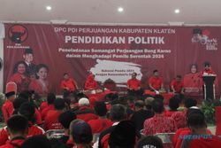 Peringati Bulan Bung Karno, DPC PDIP Klaten Gelar Pendidikan Politik