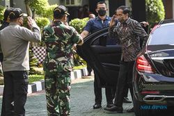 Presiden Jokowi Hadiri Rakernas II PDIP di Lenteng Agung Jakarta
