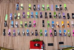 Sambut Hari Yoga Internasional, Warga Banyuwangi Senam di Alam Terbuka