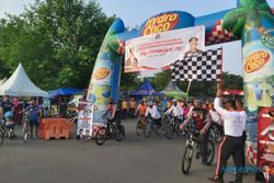 800 Goweser Karanganyar Ikuti Fun Bike HUT Bhayangkara