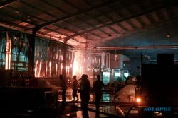 Penyebab Kebakaran Pabrik Tripleks di Jumantono Masih Misterius