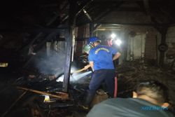 Lupa Matikan Tungku Masak, Rumah di Ponorogo Nyaris Ludes Terbakar