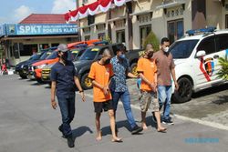 Ini Alasan 2 Pelaku Pecah Kaca Mobil asal Sumsel Beraksi di Klaten