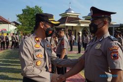 54 Anggota Polres Grobogan Naik Pangkat Pas HUT Bhayangkara