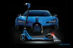 Skuter Listrik Bugatti 9.0 Harganya Rp17,9 juta