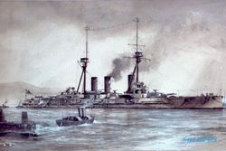 Sejarah Hari Ini: 12 Juli 1918, Kapal Perang Jepang Kawachi Meledak