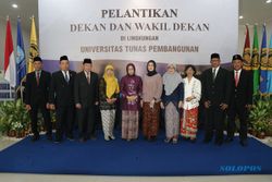 Rektor UTP Solo Lantik Dekan dan Wakil Dekan Periode 2022-2026