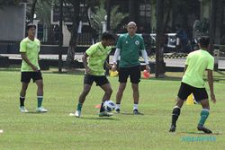 Latihan Timnas U-19 Indonesia Jelang Lawan Thailand di Piala AFF 2022