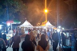 Asyik! Night Market Kembali ke Ngarsapura Solo pada Malam Tahun Baru 2023