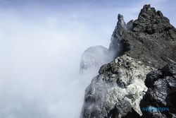 Kehancuran Puncak Garuda Gunung Merapi, Lokasi Pendaki Jatuh 2015