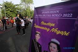 Paguyuban PPS Sosialisasikan Pendaftaran Putra Putri Solo 2022 di CFD