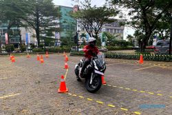 Ribuan Orang Datangi Peluncuran New Honda ADV 160 di Solo Baru