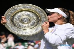 Petenis Kazakhstan Elena Rybakina Juara Wimbledon