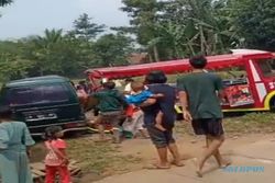 KA Lokal Merak Tabrak Kereta Odong-Odong di Serang, 9 Orang Meninggal