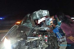 Tiga Korban Kecelakaan di Tol Sragen dalam Kondisi Sadar
