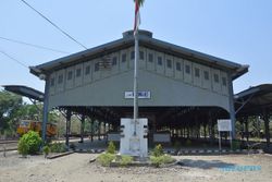 Kecamatan Tersepi di Grobogan Punya Stasiun Kereta Api Tertua
