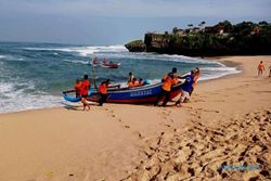 Terseret Ombak Pantai Drini, 1 Warga Grogol Sukoharjo Belum Ditemukan