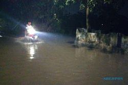 Hujan Lebat, 3 RT di Dukuh Bedodo, Gatak, Sukoharjo Terendam Banjir