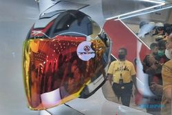 Helm Half Face Nova X Hadir di Pameran Otomotif GIIAS 2022
