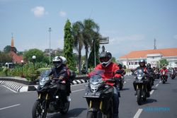 Gelar Convoy Merdeka, Honda Community Jateng Kunjungi Rumah Veteran Indonesia