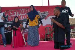 Meriahkan Festival UMKM di Boyolali, Disabilitas Nyanyi Lagu Ojo Dibandingke