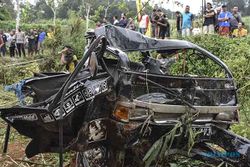 Kecelakaan Maut Mobil Pikap Masuk Jurang di Ciamis, 7 Orang Meninggal