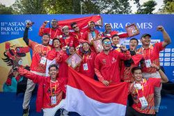 Tim Indonesia Sumbang 23 Medali pada Hari Pertama Para Renang APG 2022